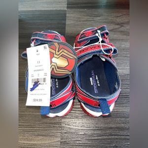 Light up spider-man shoes